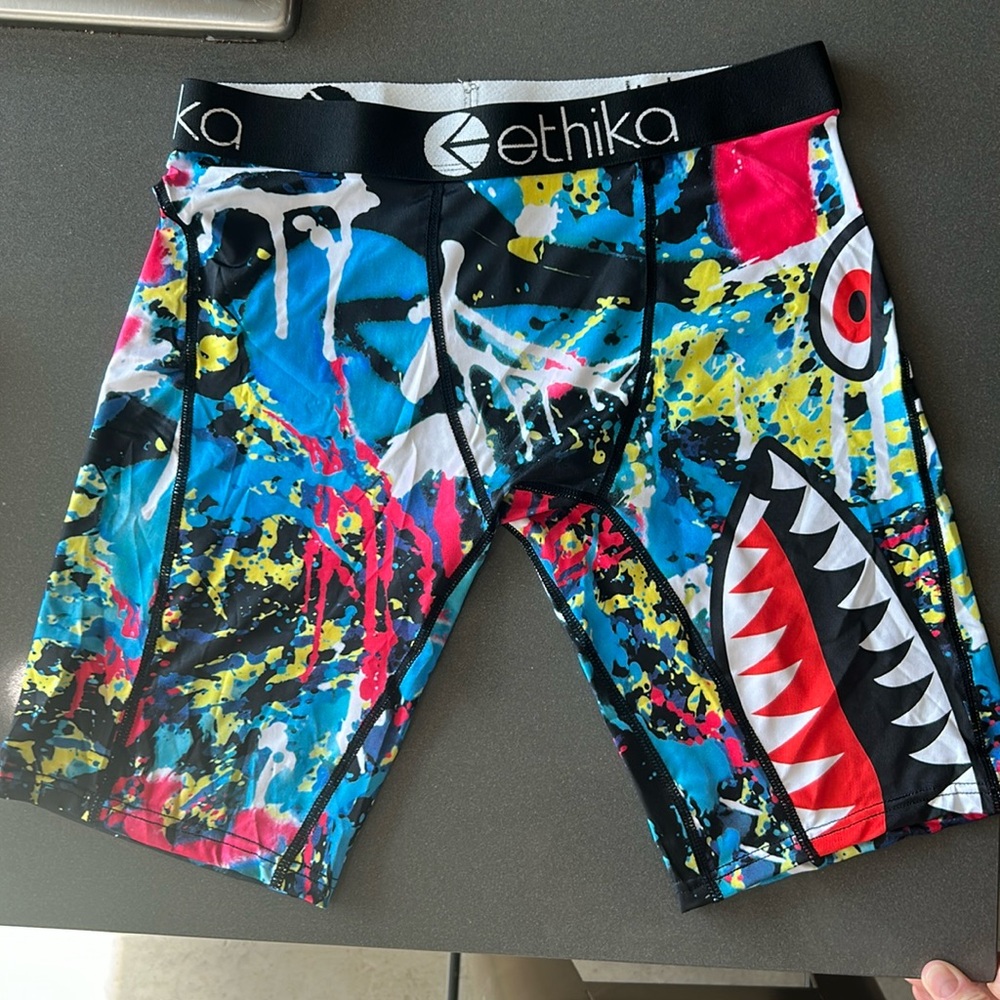 NEW Ethika Underwear Mens Medium multicolor pattern Staple Fit